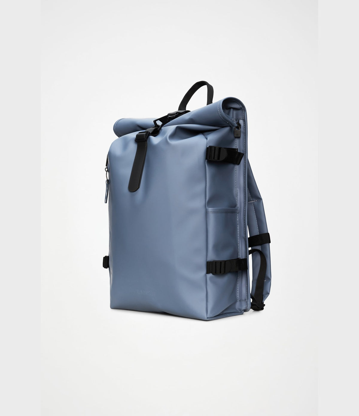 Rains Rolltop Rucksack Large Blue Dusk