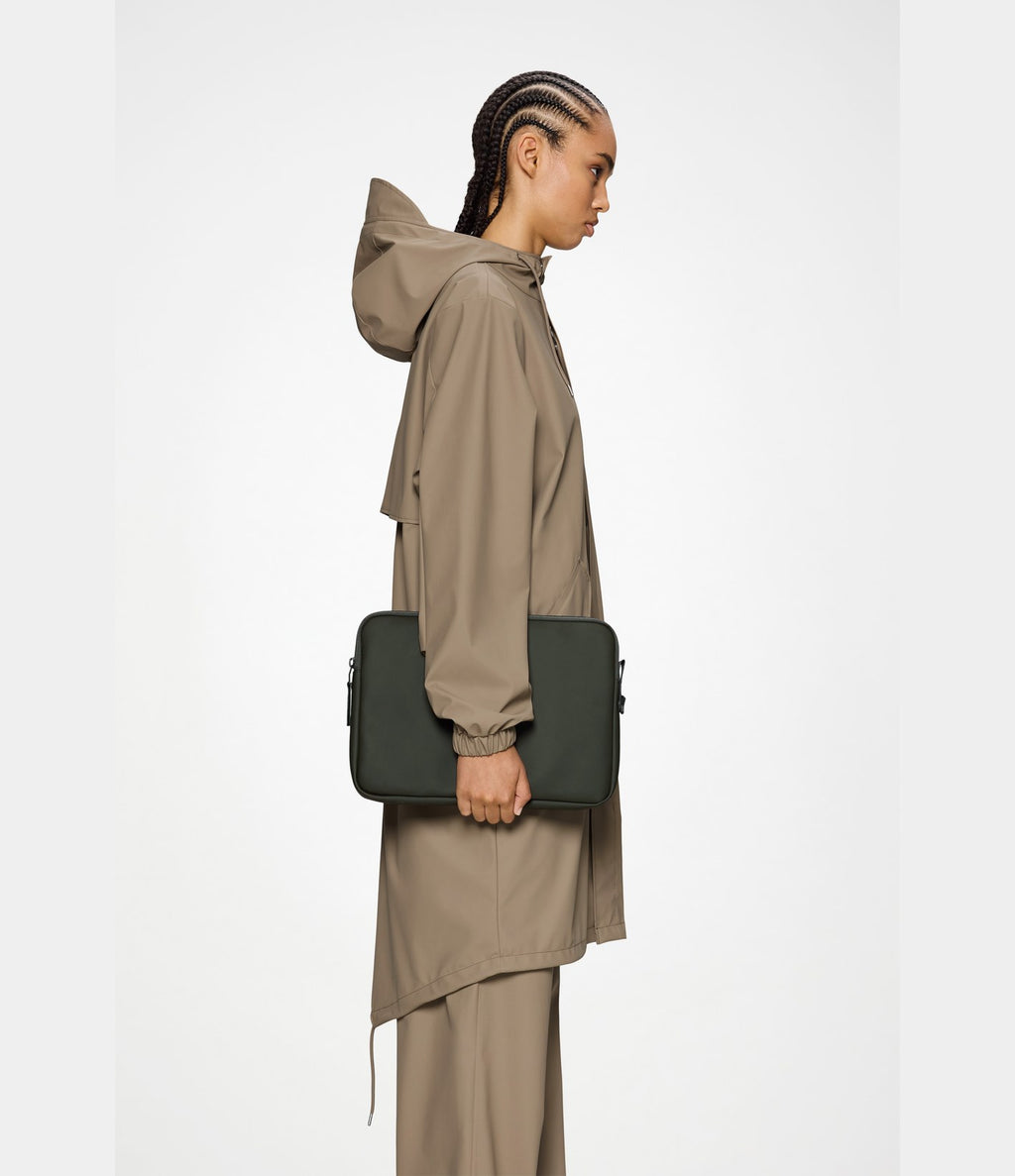 Rains Trail Laptop Case 13/14 Green