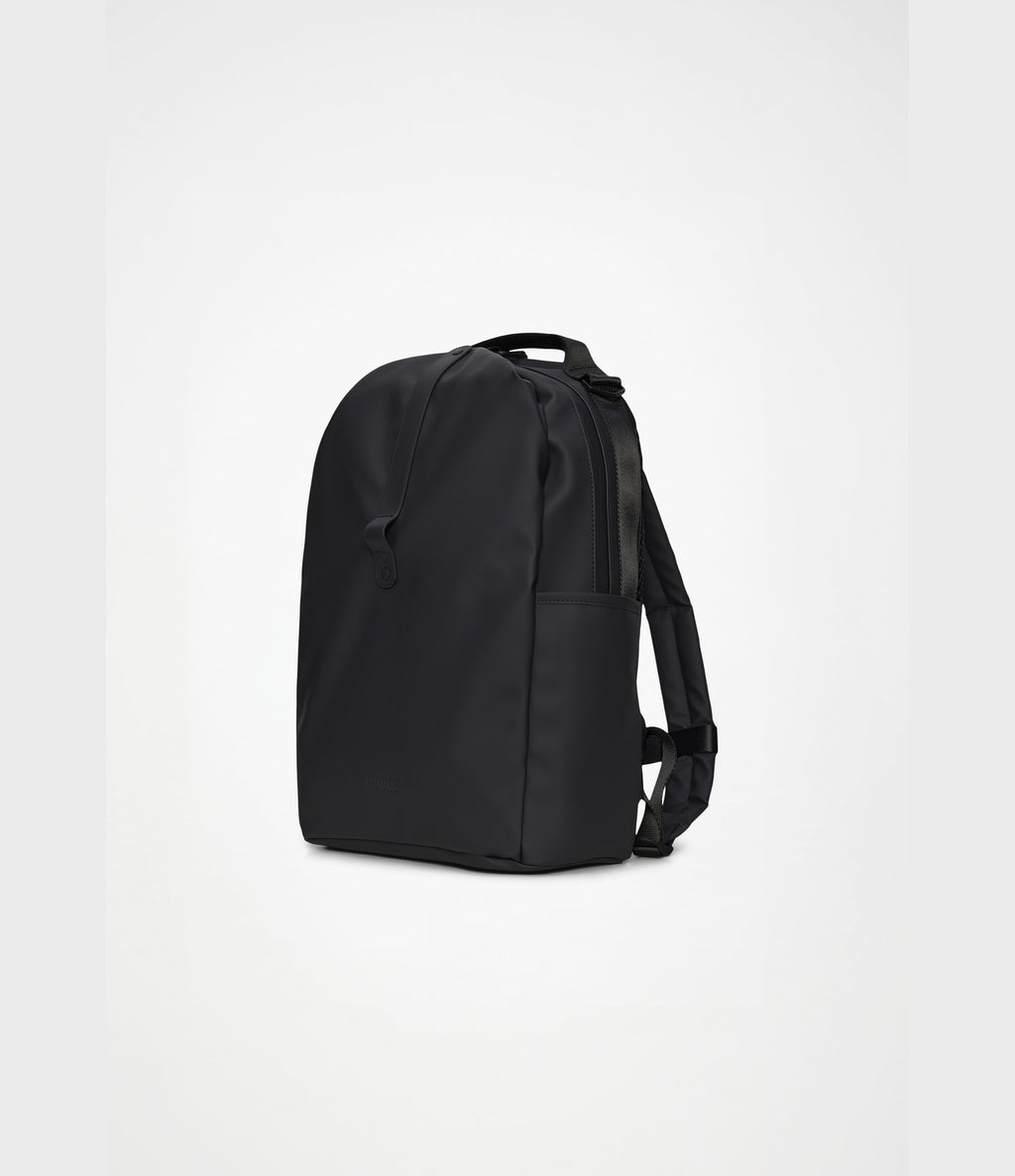 Rains Clip Front Backpack Black