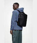 Rains Clip Front Backpack Black
