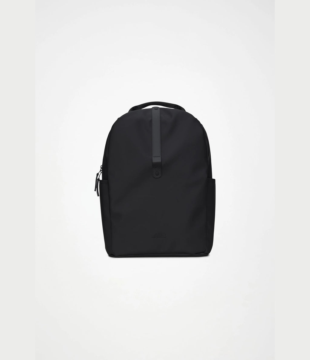 Rains Clip Front Backpack Black
