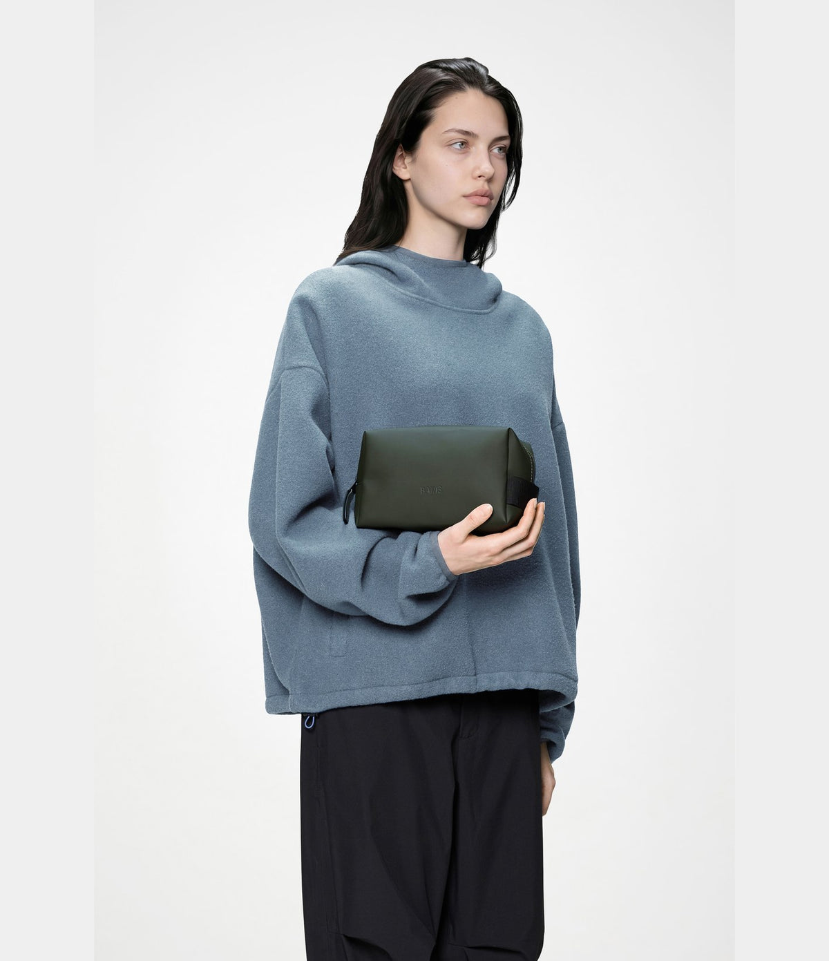 Rains Wash Bag Small Green