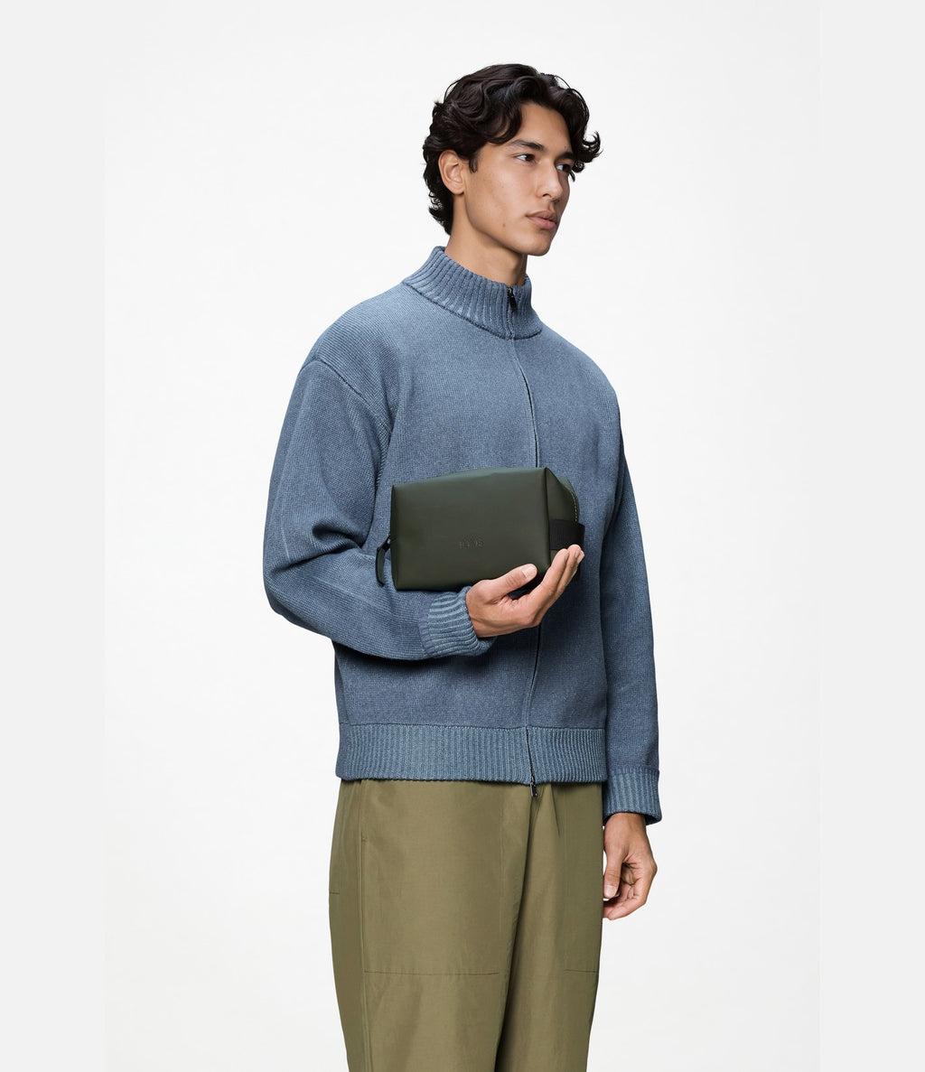 Rains Wash Bag Small Green