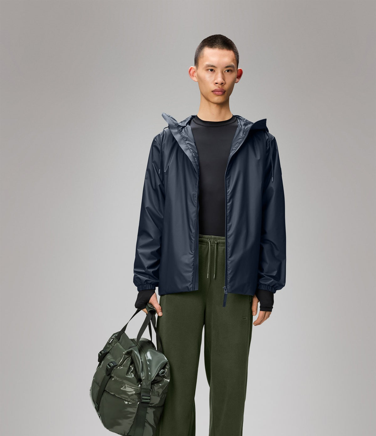 Rains Lohja Insulated Jacket Navy
