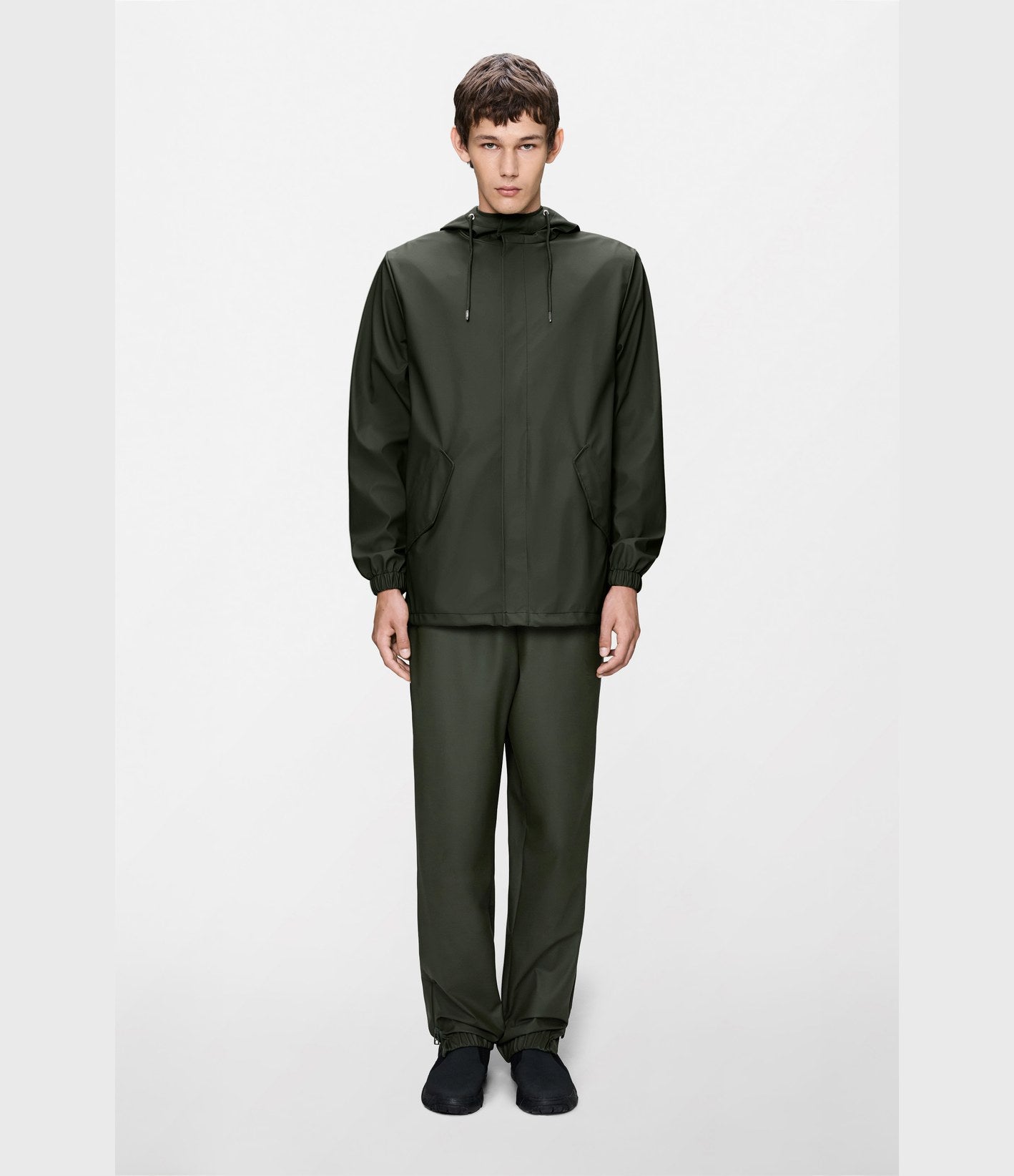 Rains Fishtail Jacket W3 Green