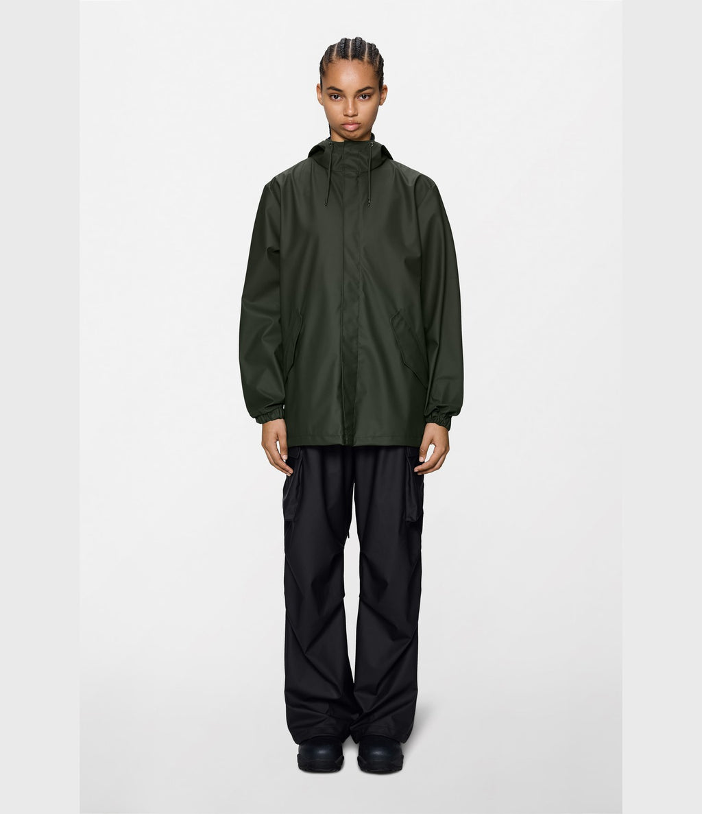 Rains Fishtail Jacket W3 Green