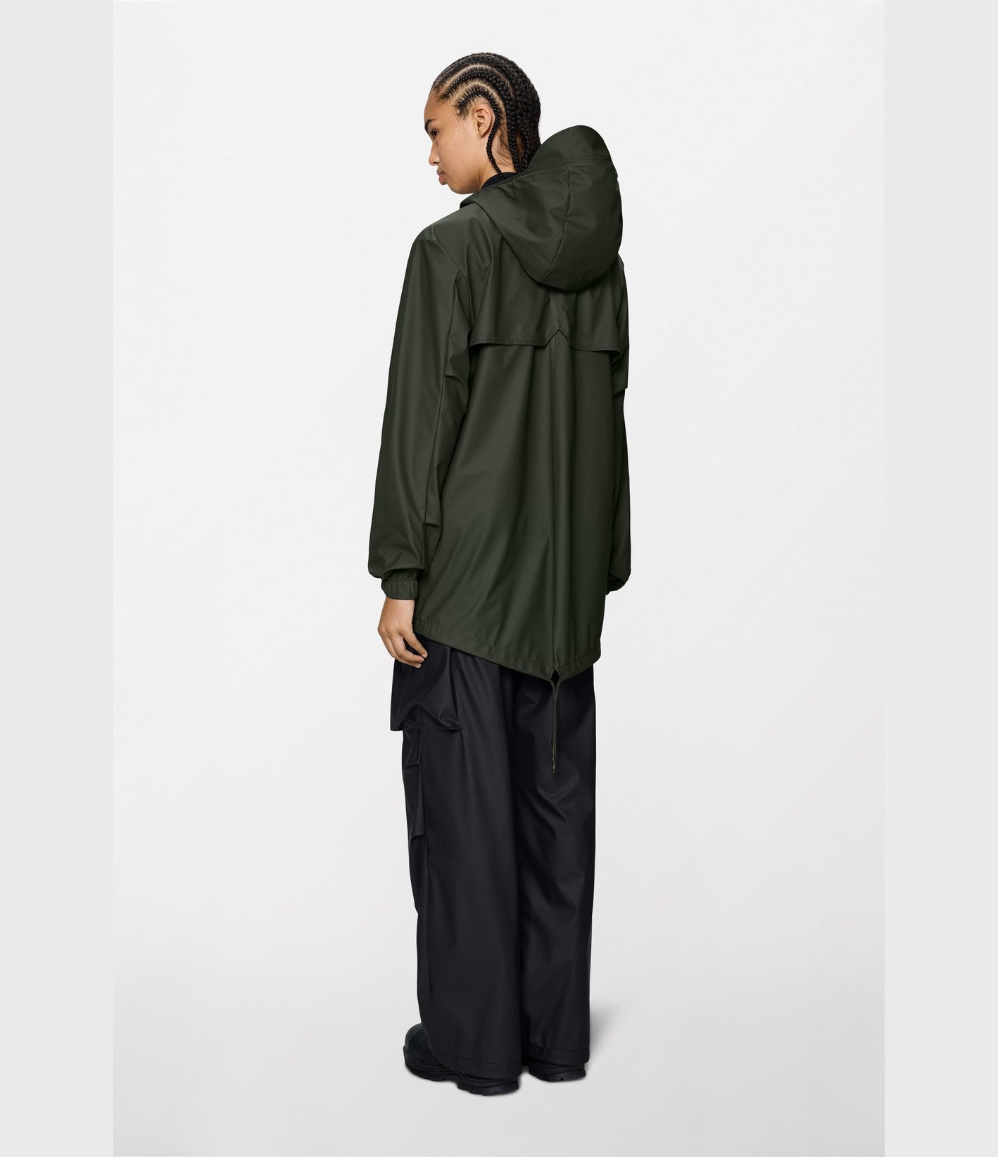 Rains Fishtail Jacket W3 Green