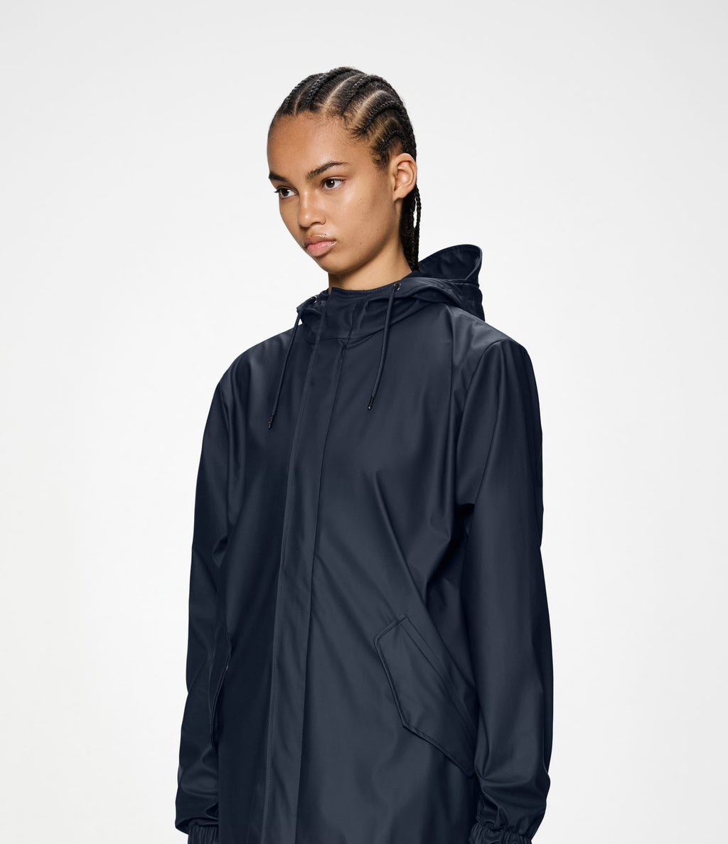 Rains Fishtail Jacket W3 Navy