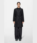 Rains Curve Long Jacket W3 Negro