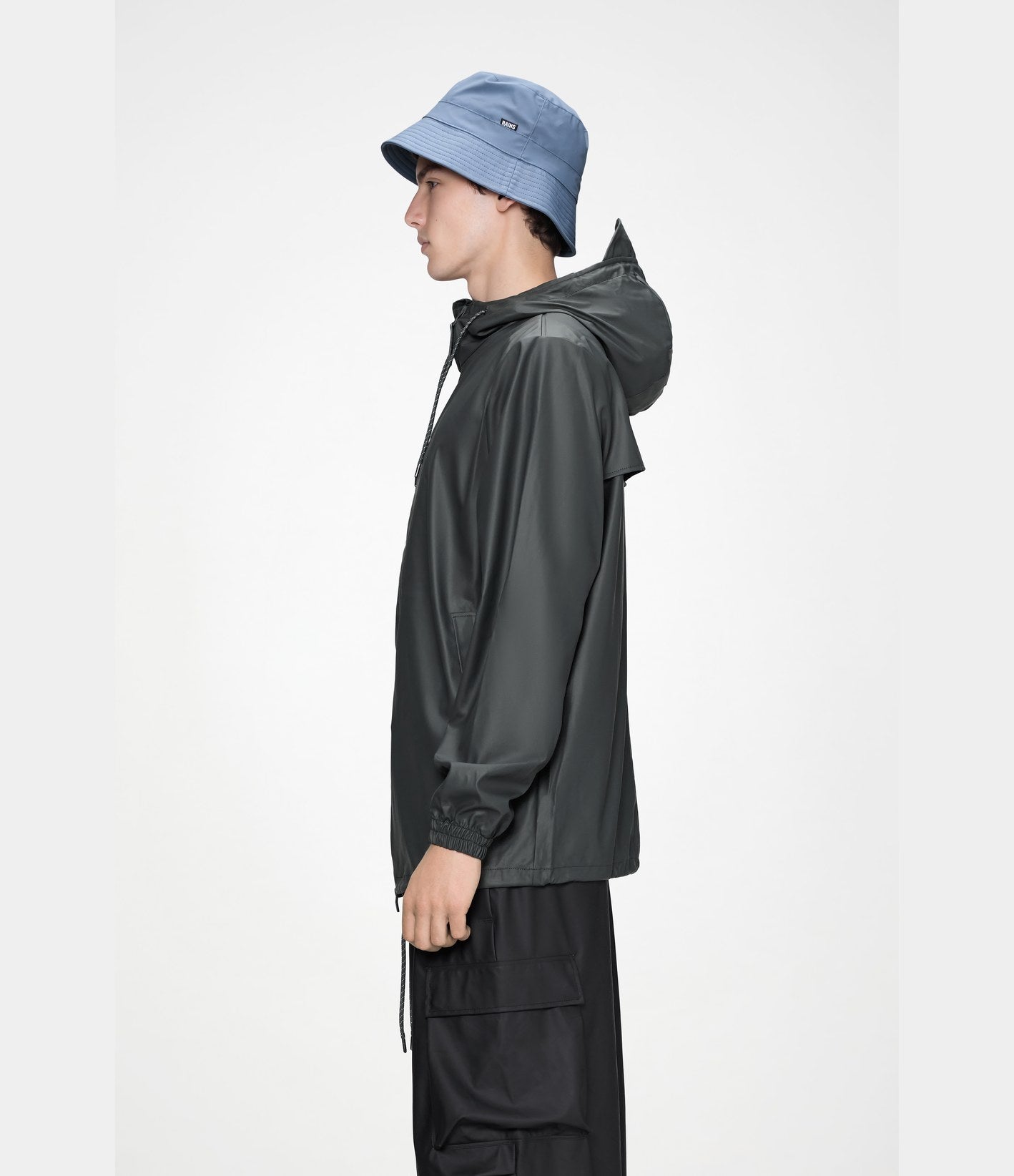 Rains Bucket Hat W2 Blue Dusk