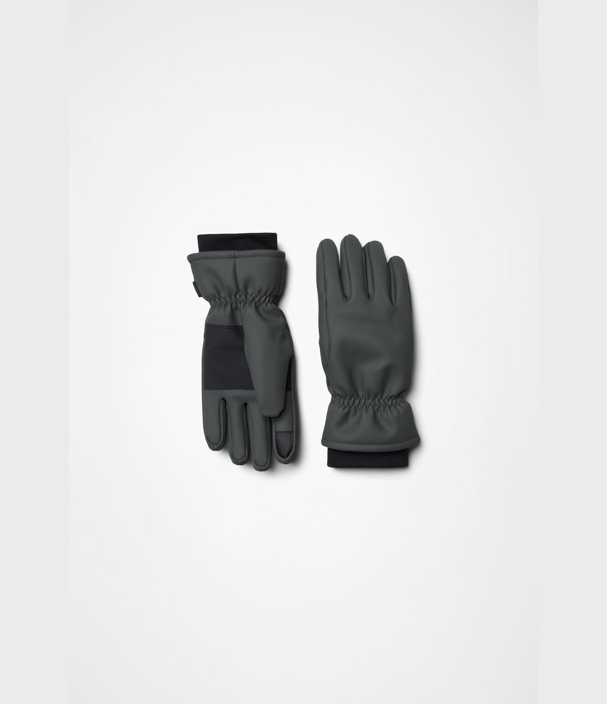 Rains Insulated Gloves Dark Grey