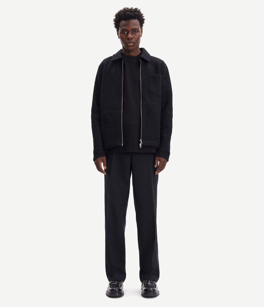 Samsoe Samsoe Hannes Full Zip Black