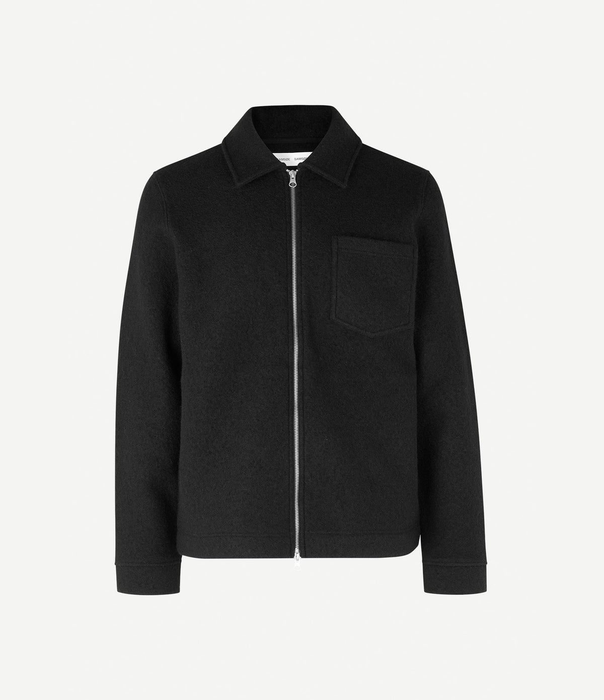 Samsoe Samsoe Hannes Full Zip Black