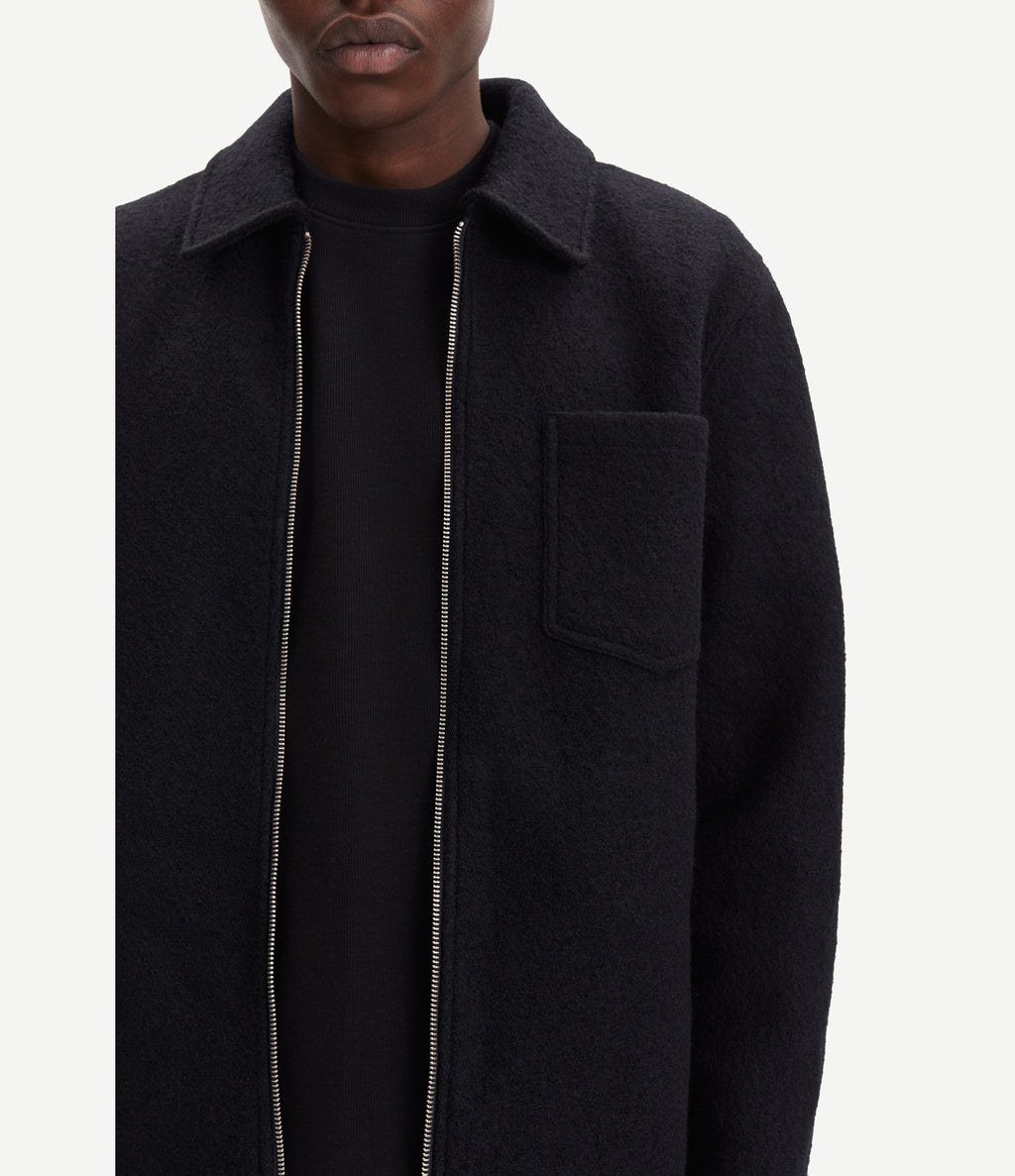 Samsoe Samsoe Hannes Full Zip Black