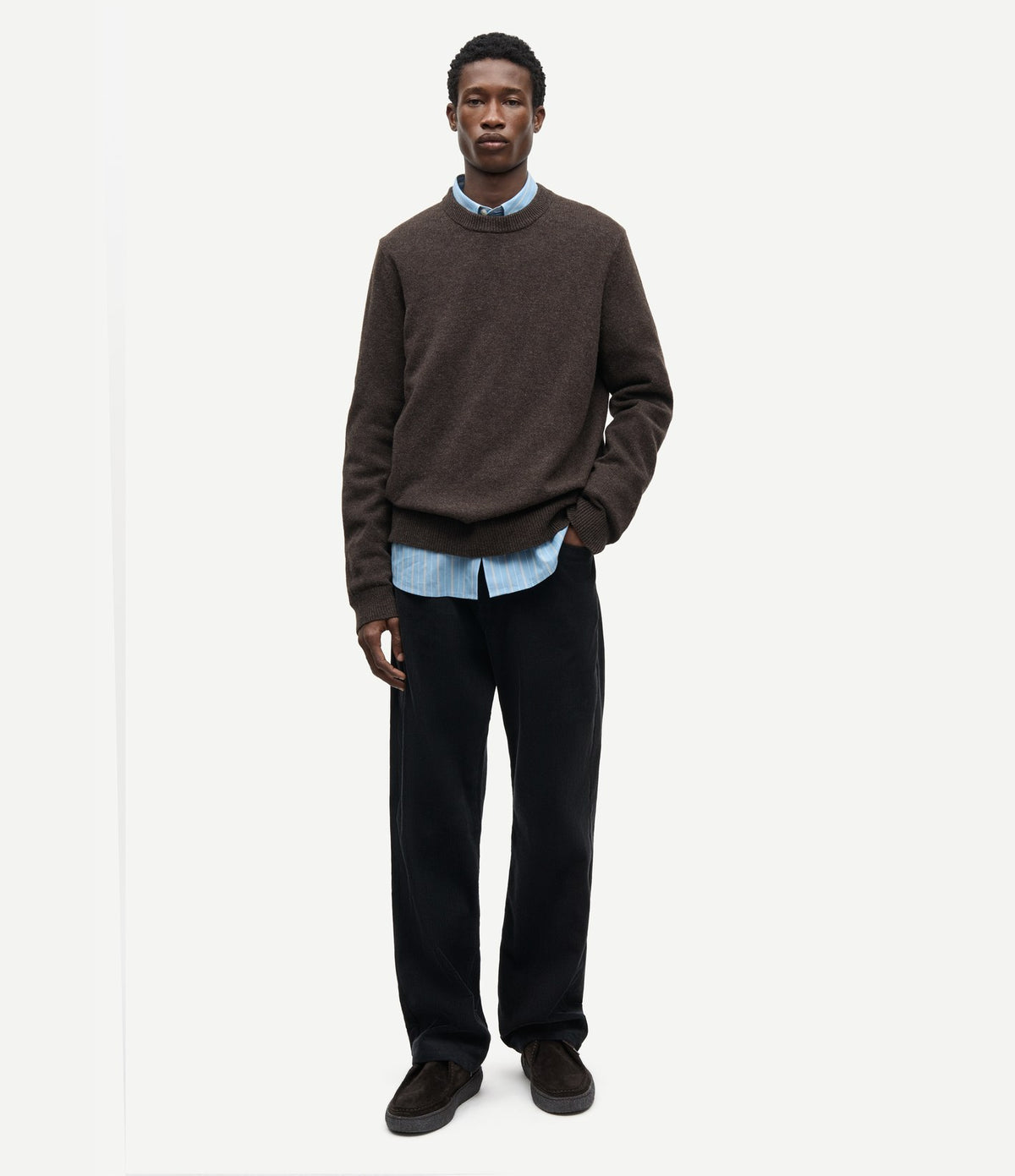Samsoe Samsoe Isak Knit Sweater Delicioso