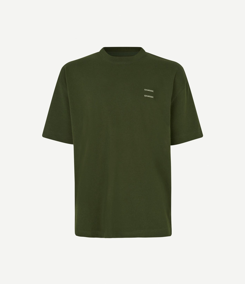 Samsoe Samsoe Joel T-shirt Forest Night