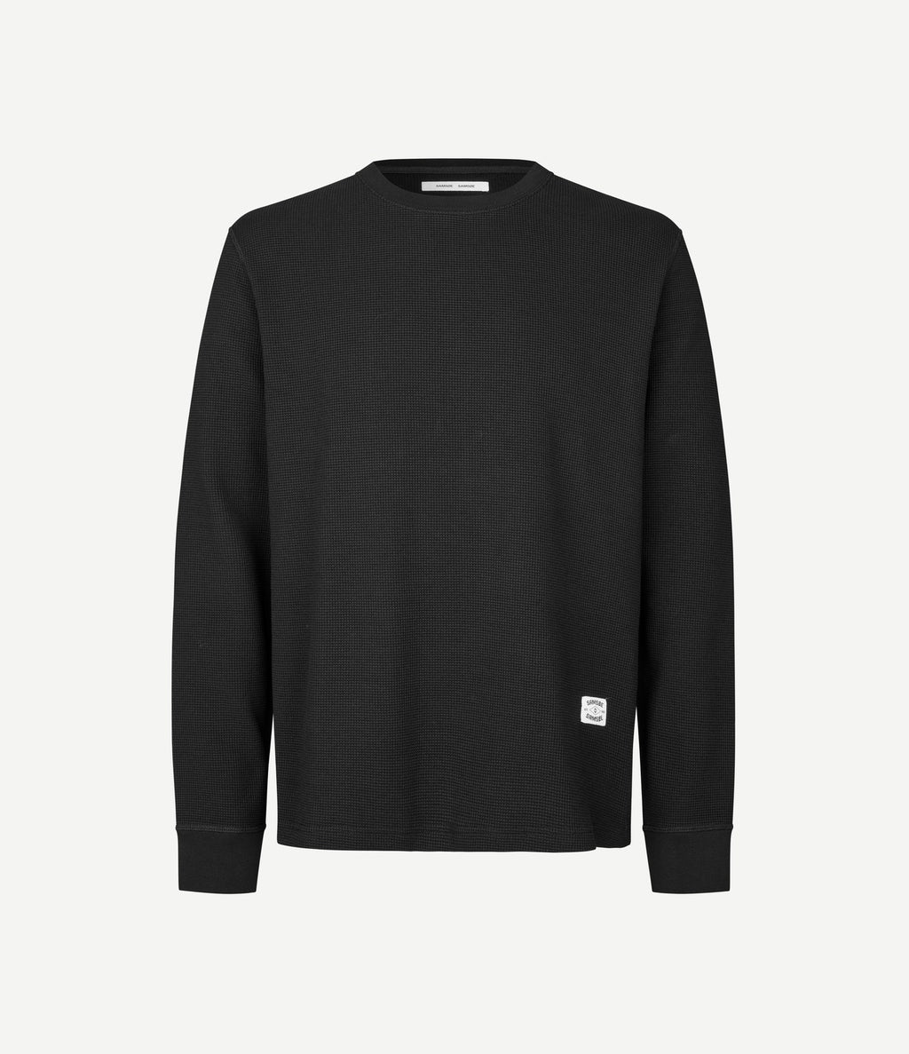 Samsoe Samsoe Safellow LS T-shirt Black