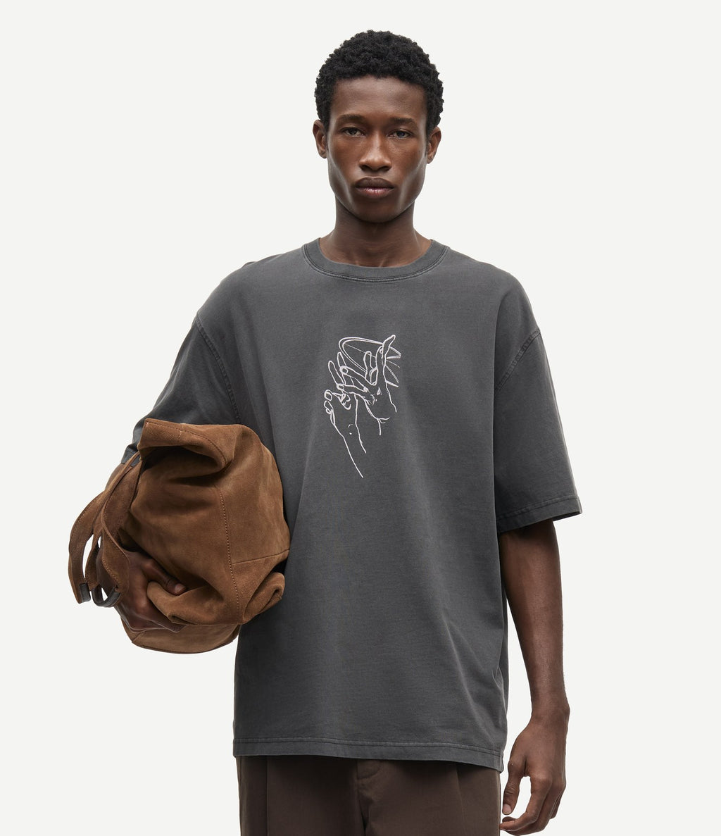 Samsoe Samsoe Sagiles T-shirt Black Lines