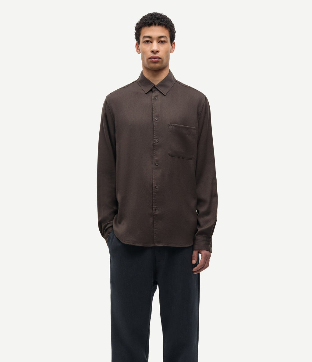 Samsoe Samsoe Sajabari Fly P Trousers Dark Grey Mel.