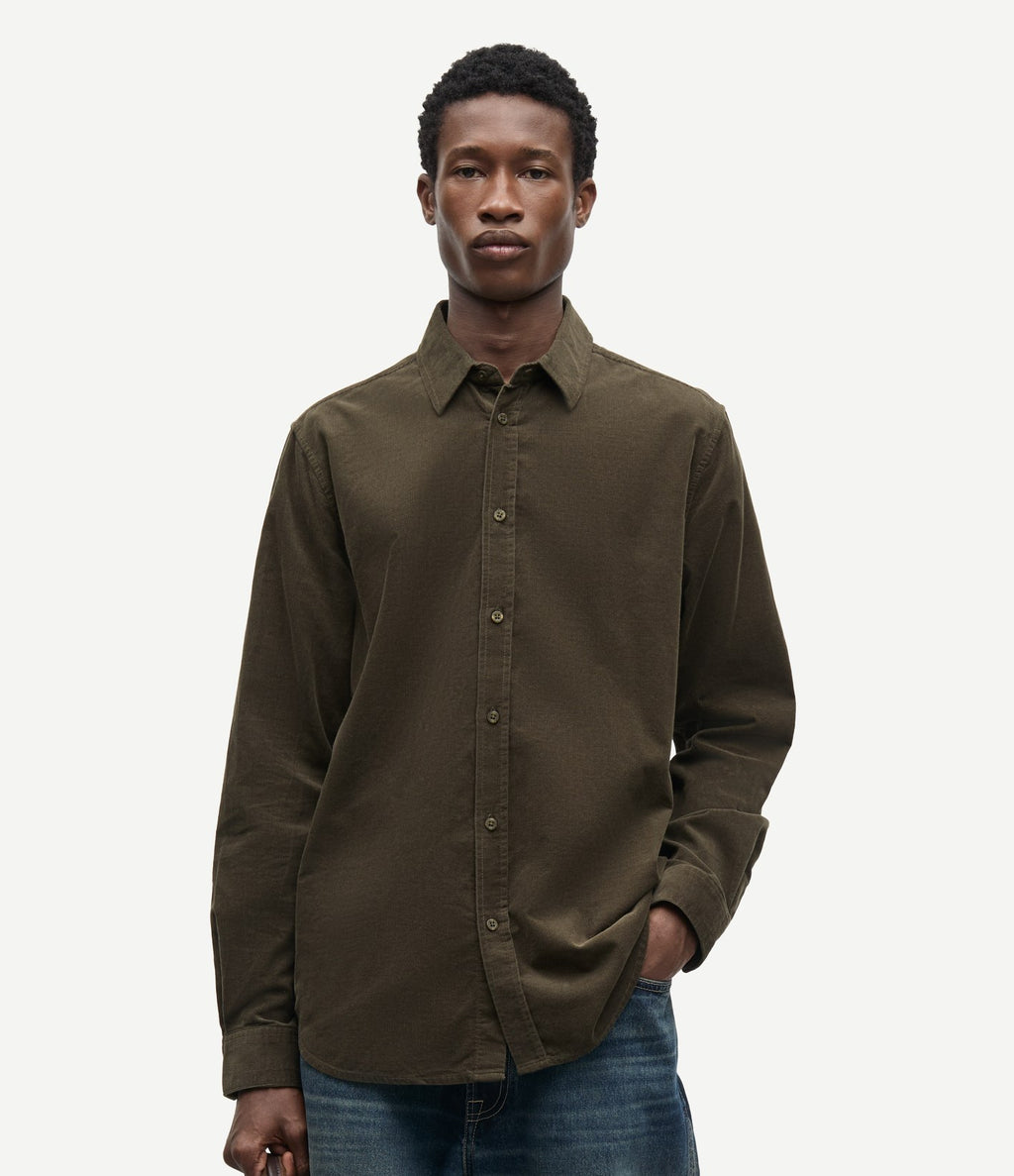 Samsoe Samsoe Saliam NX Shirt Forest Night