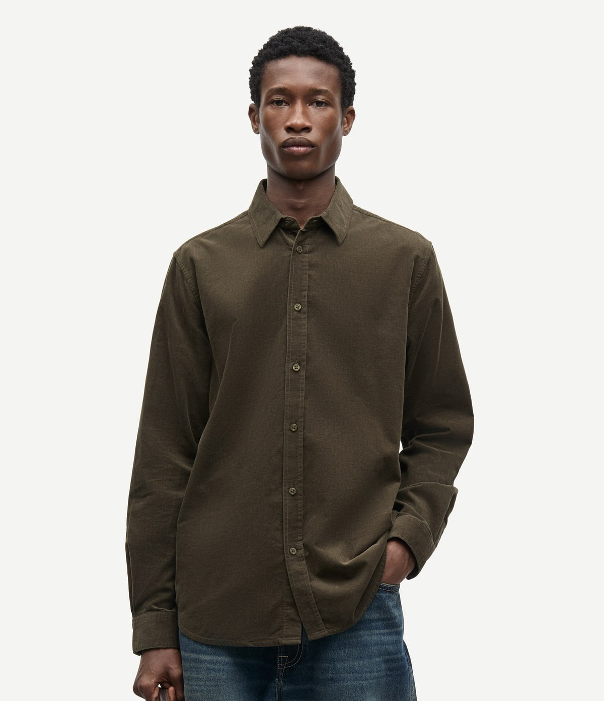 Samsoe Samsoe Saliam NX Shirt Forest Night