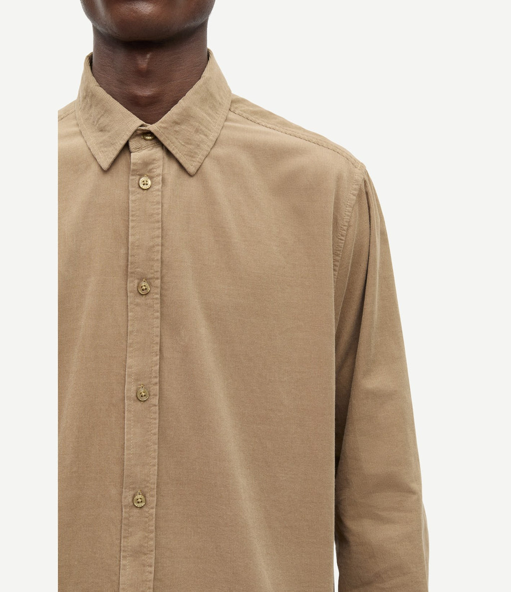 Samsoe Samsoe Saliam NX Shirt Lead Gray