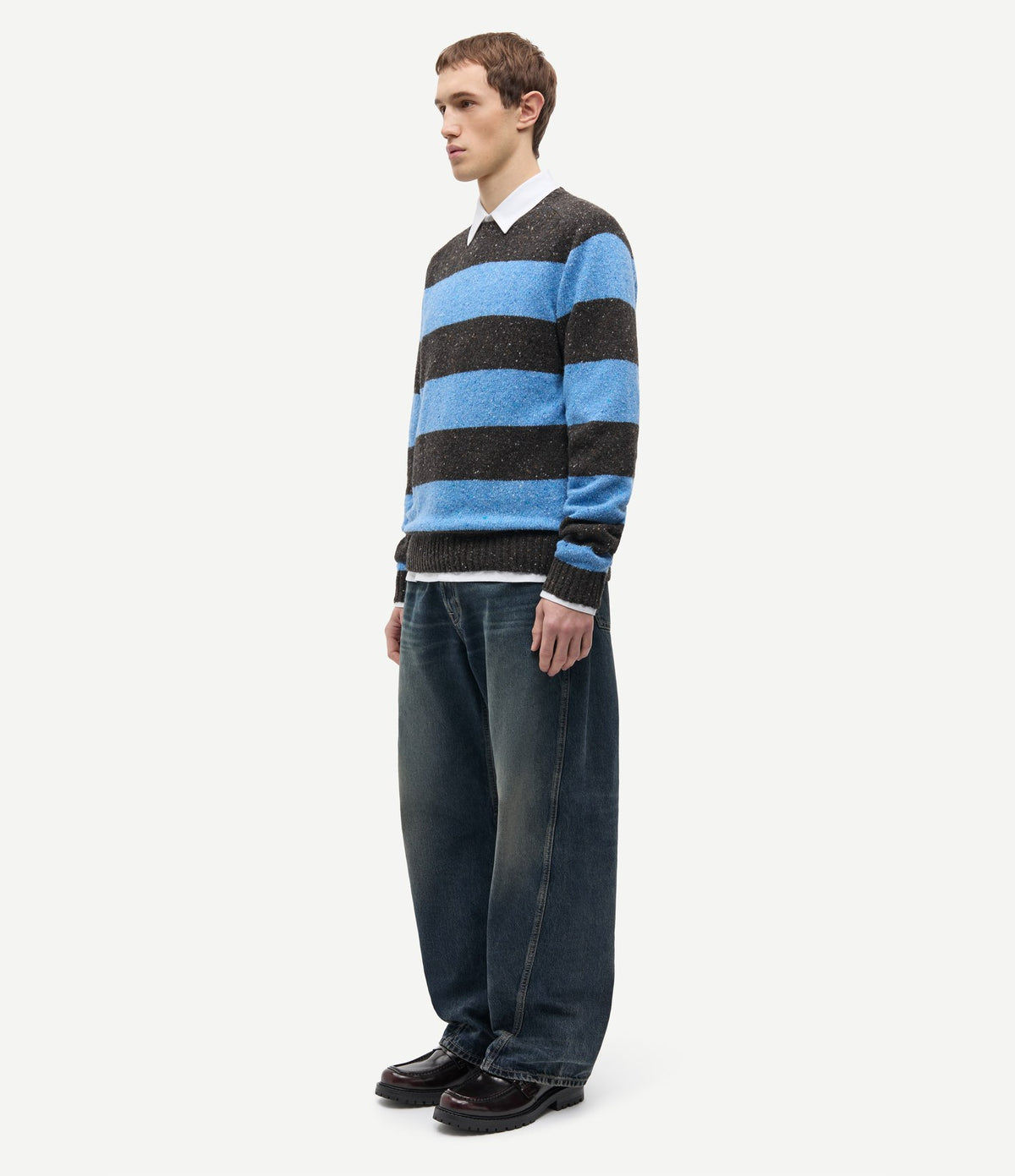 Samsoe Samsoe Sanate Sweater Cyaneus St.