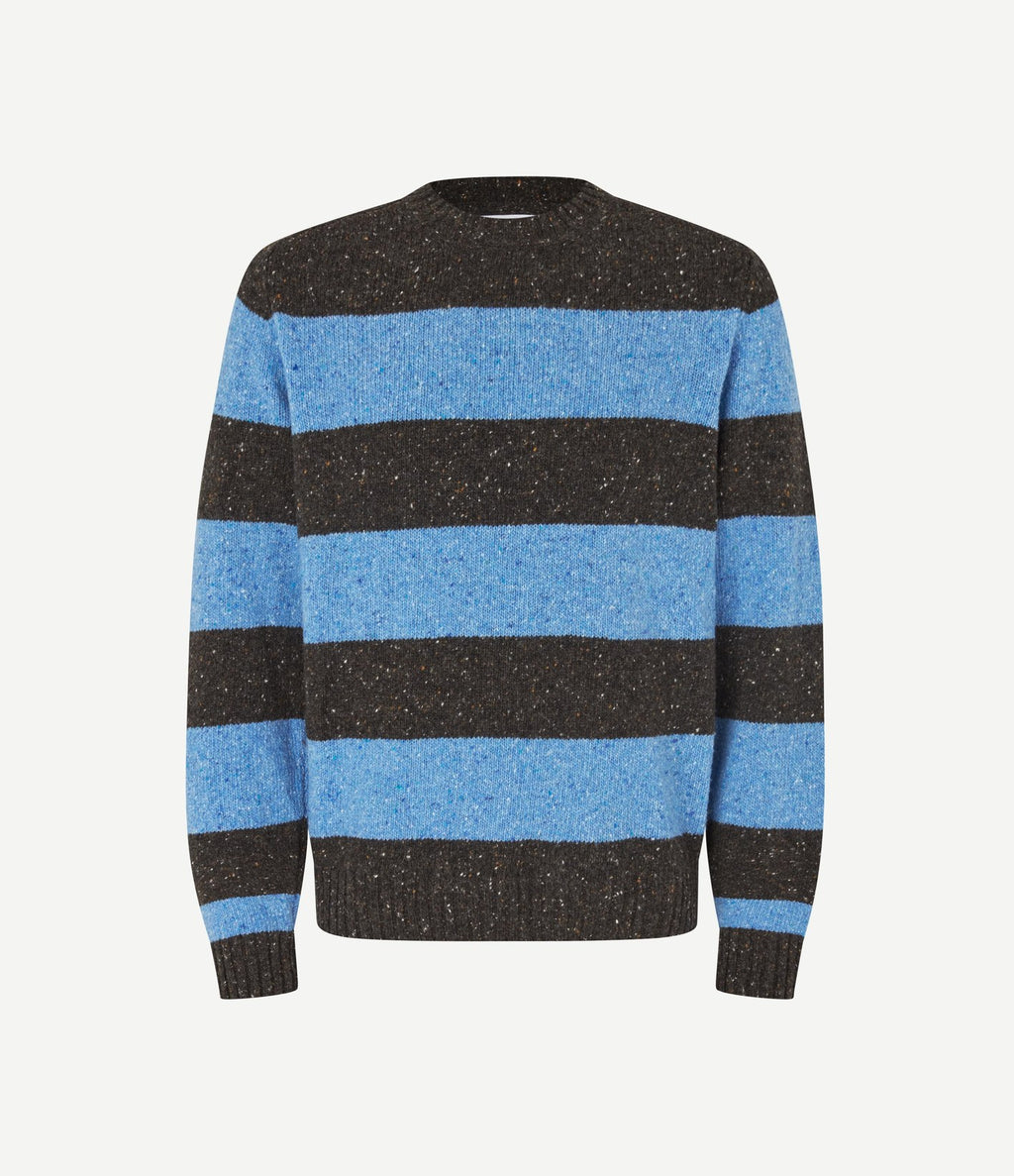 Samsoe Samsoe Sanate Sweater Cyaneus St.
