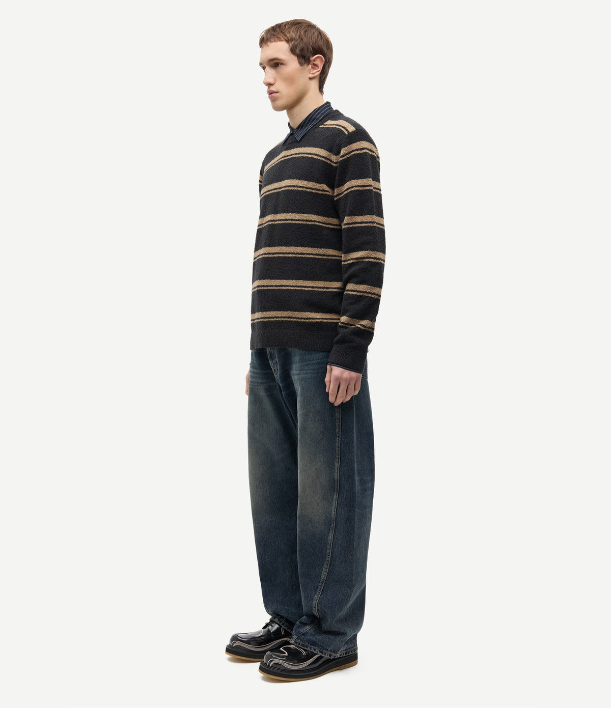 Samsoe Samsoe Sanino Sweater Lead Gray St.