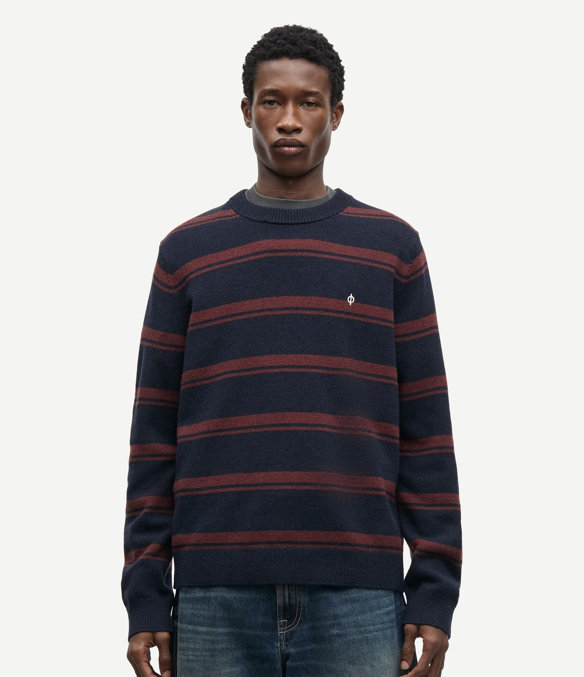 Samsoe Samsoe Sapatrik Sweater Bitter Chocolate St.