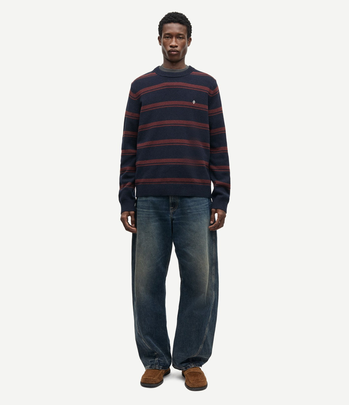 Samsoe Samsoe Sapatrik Sweater Bitter Chocolate St.