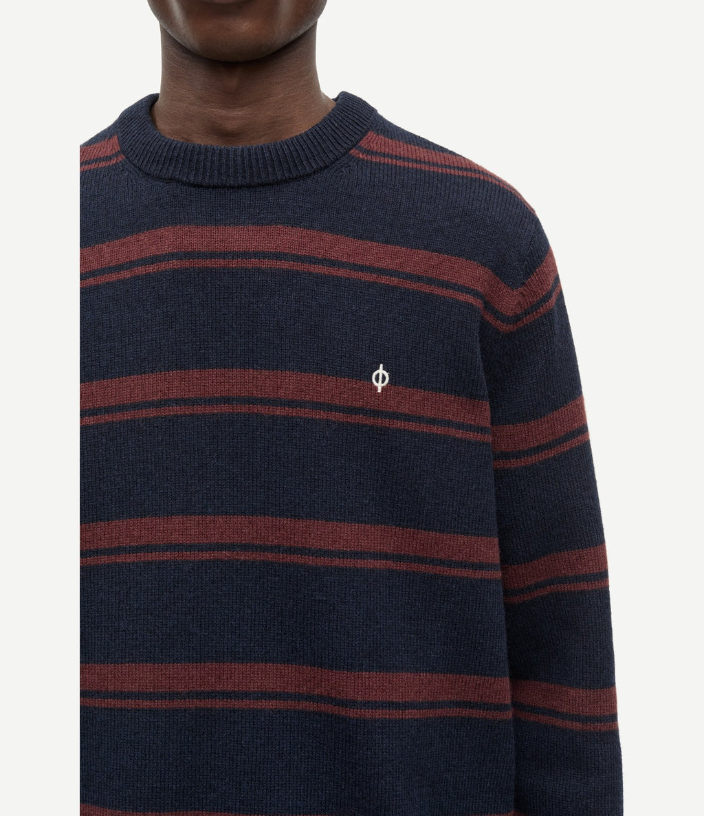 Samsoe Samsoe Sapatrik Sweater Bitter Chocolate St.
