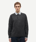 Samsoe Samsoe Sarick Sweater Dark Grey Mel.