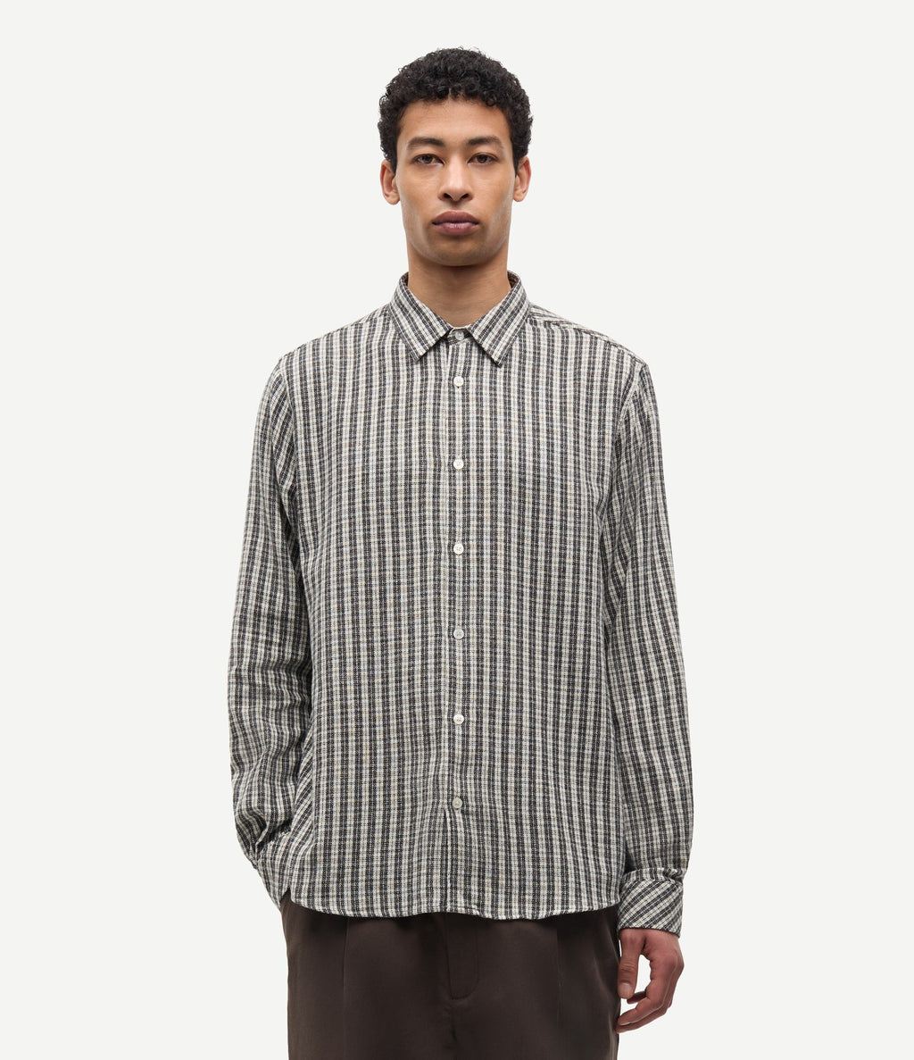 Samsoe Samsoe Saryan X Shirt Brown Ch.