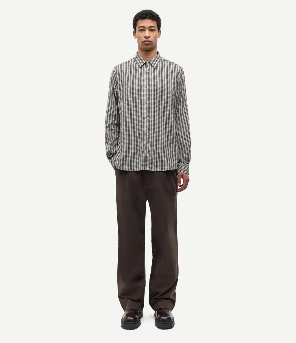 Samsoe Samsoe Saryan X Shirt Brown Ch.