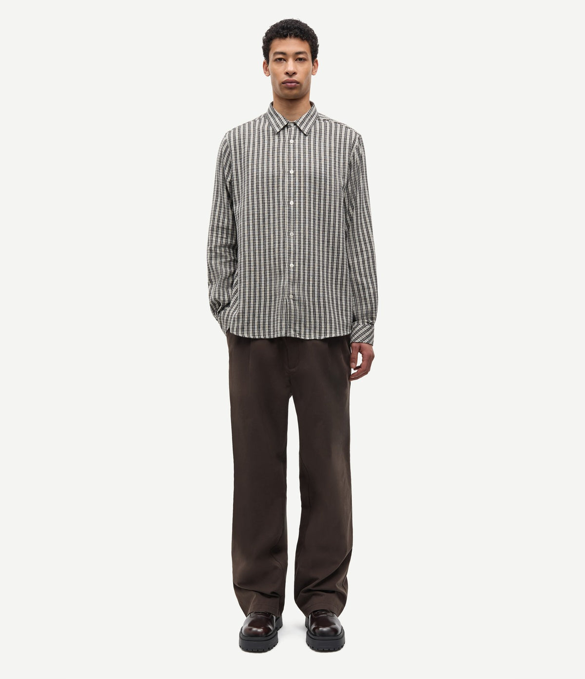 Samsoe Samsoe Saryan X Shirt Brown Ch.