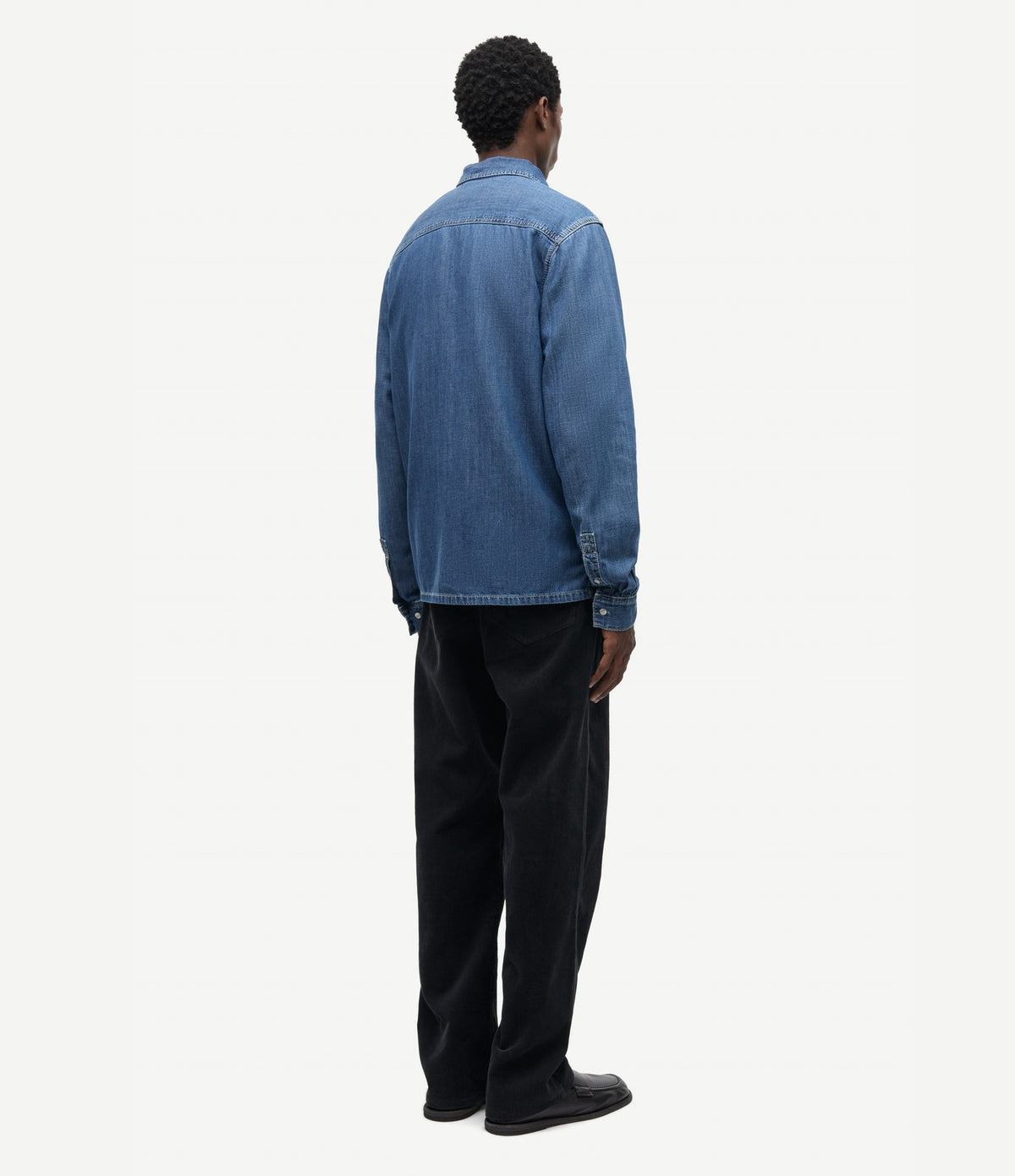 Samsoe Samsoe Saryan O Shirt Mid Blue