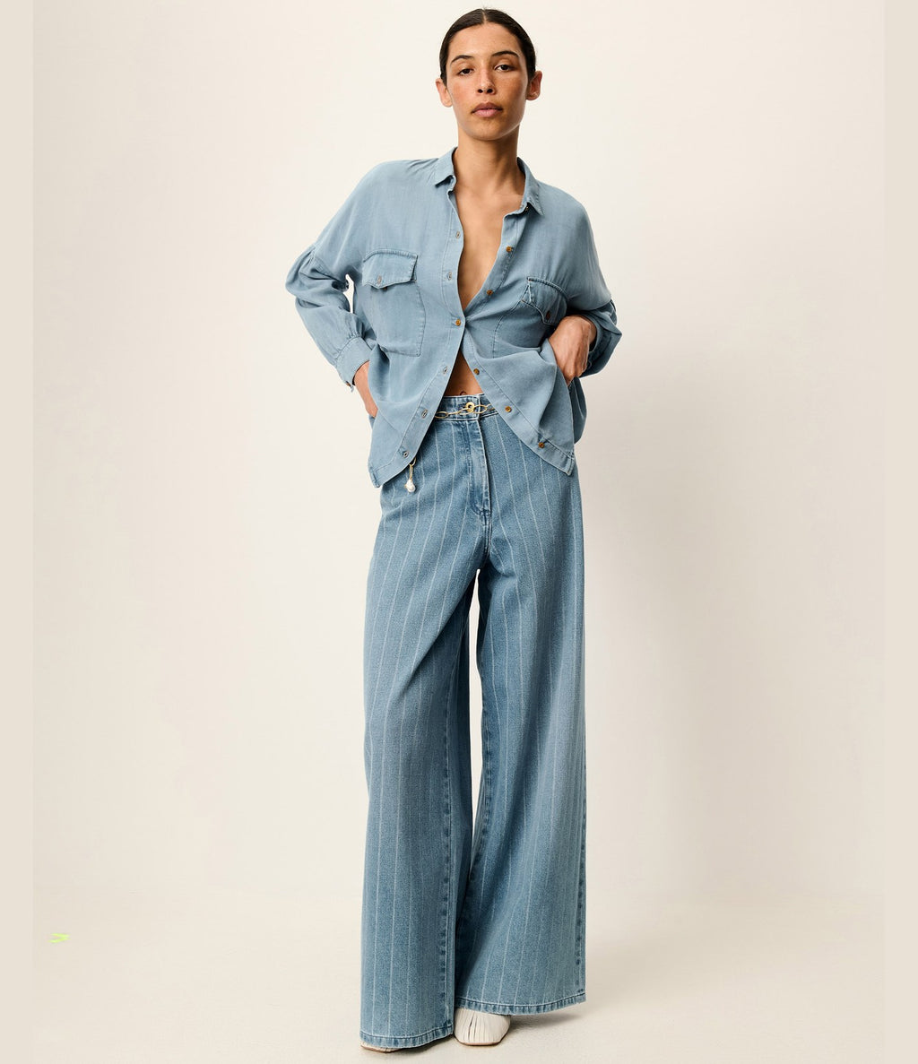 Sessun Botania Camisa Provencia Blue