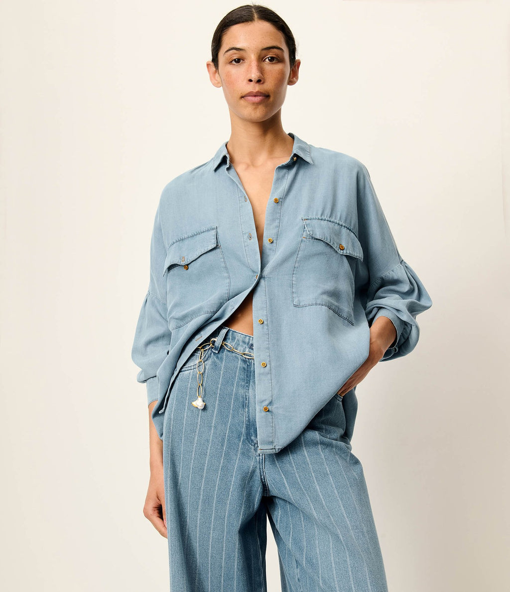 Sessun Botania Camisa Provencia Blue