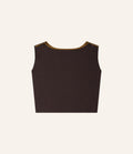 Sessun Damari Top Espresso Bronze