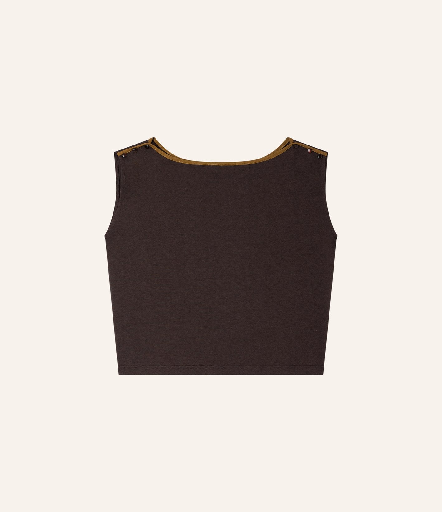 Sessun Damari Top Espresso Bronze