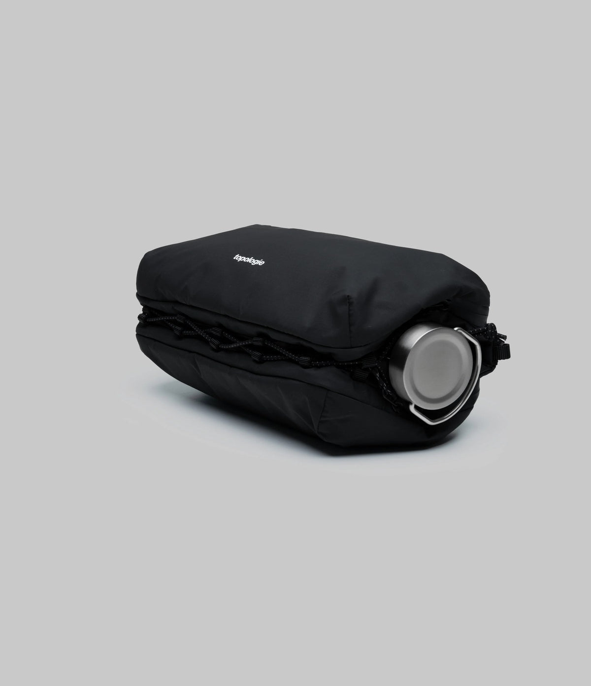 Topologie Bottle Sacoche Large Black Ripstop Dry