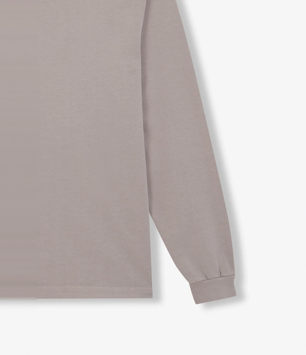 Unfeigned Basic Long Sleeve T-shirt Fog