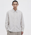 Unfeigned Long Sleeve Relaxed Shirt OC Thousand Stripes
