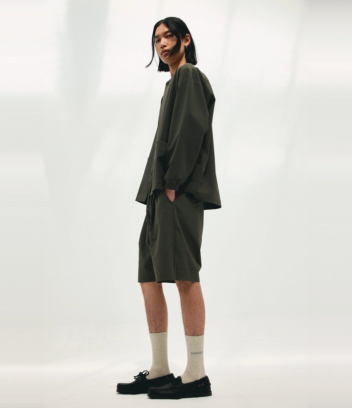Unfeigned Bomber Jacket N WR Khaki