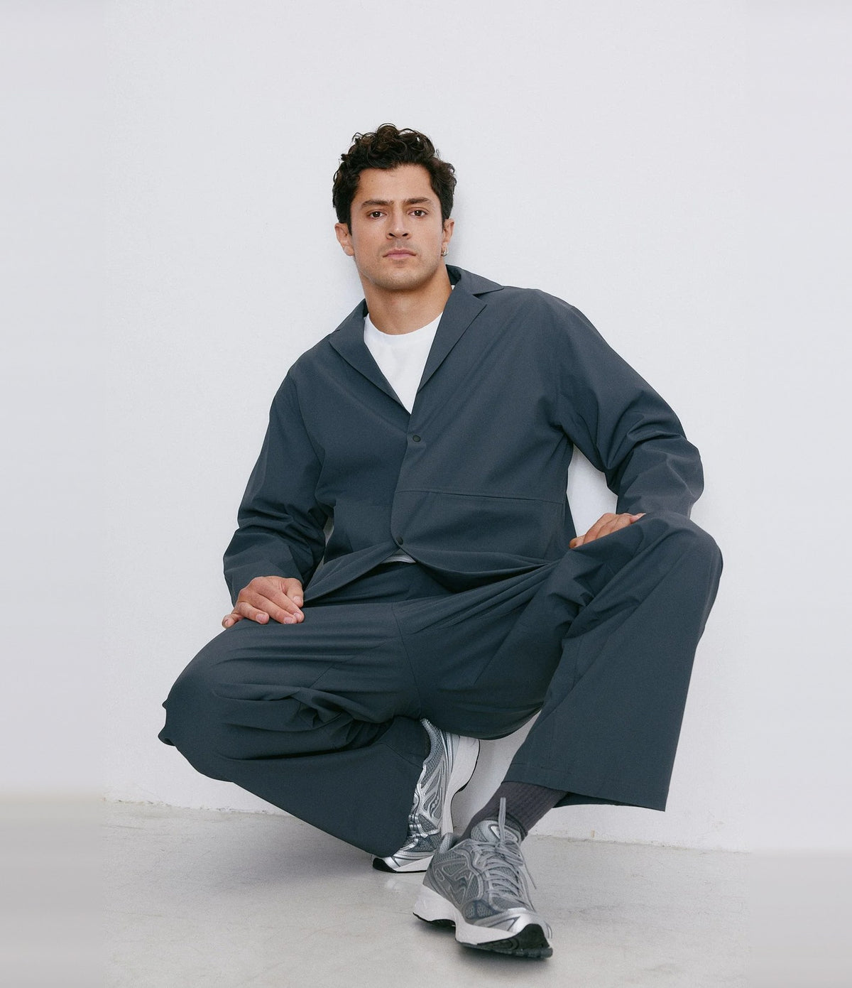 Unfeigned Technical Blazer N WR Slate