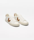 Veja Campo White Cognac Mujer