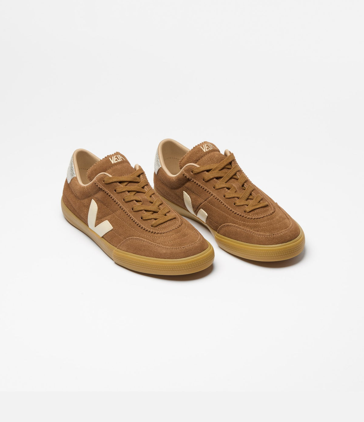 Veja Panenka Brown Pierre Silver Femme