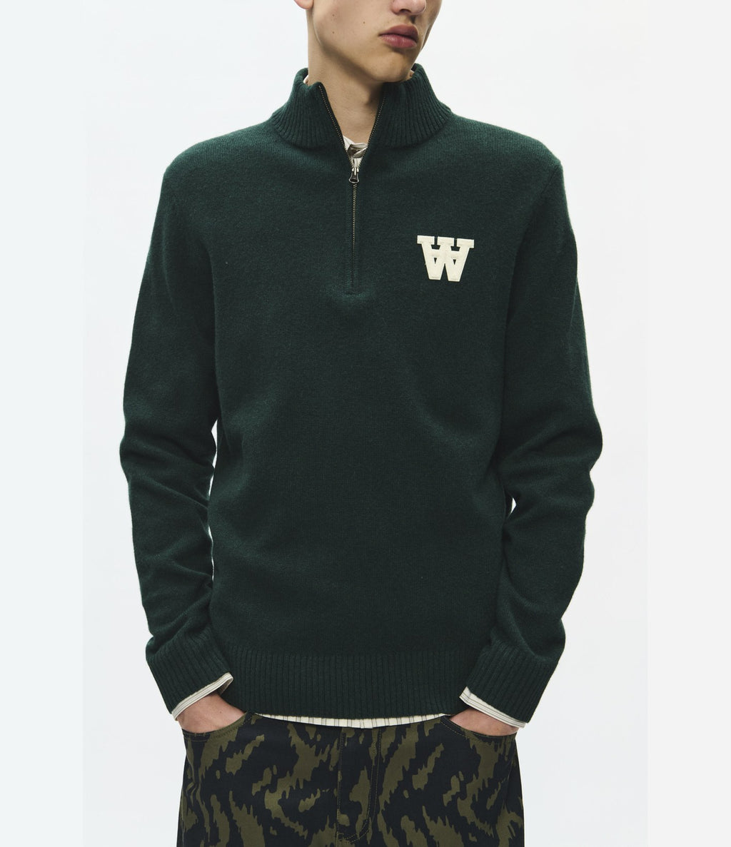 Wood Wood Tay Half Zip Ponderosa Pine