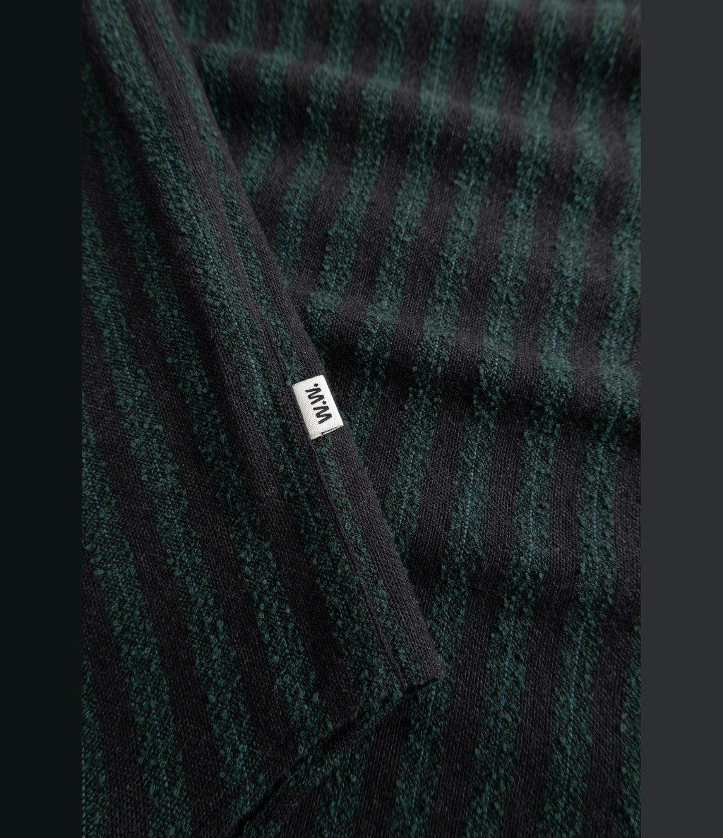 Wood Wood Carter Shirt Ultra Green Stripe
